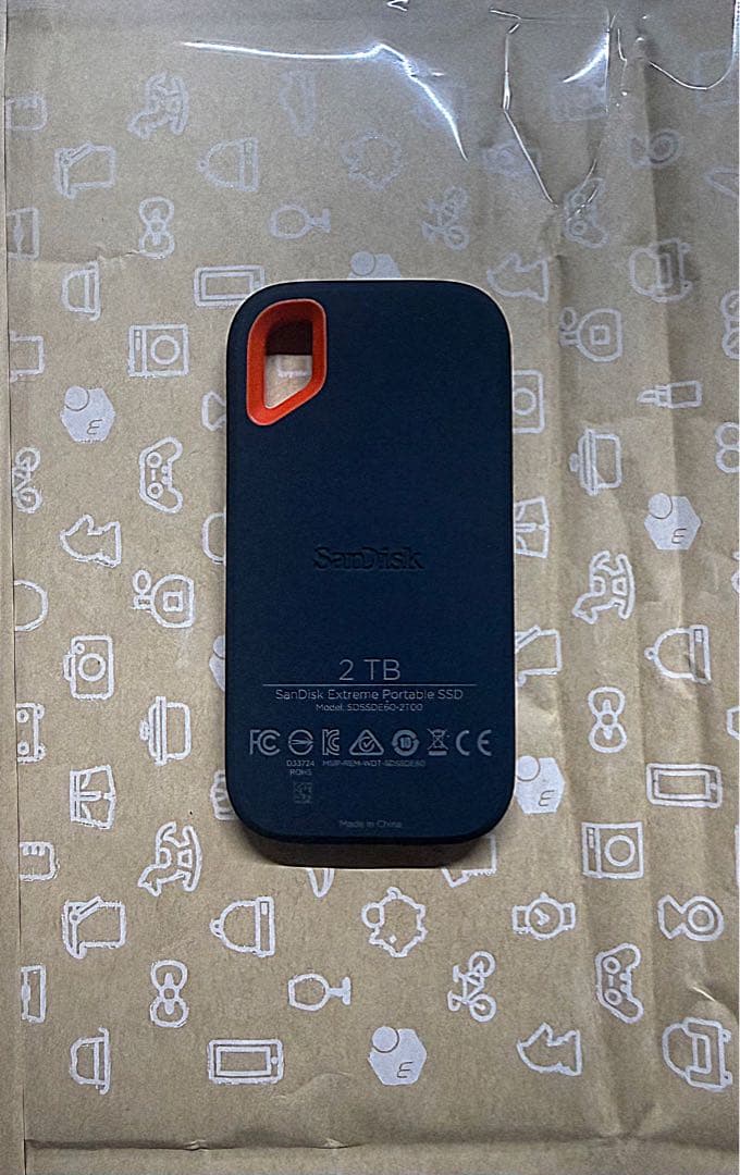 SanDisk 外付けSSD 2TB USB Type-C