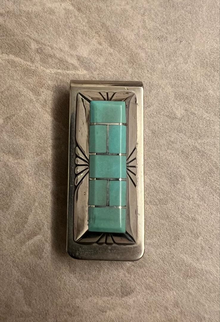 チェスターベナリー　C.Benally マネークリップ　シルバー