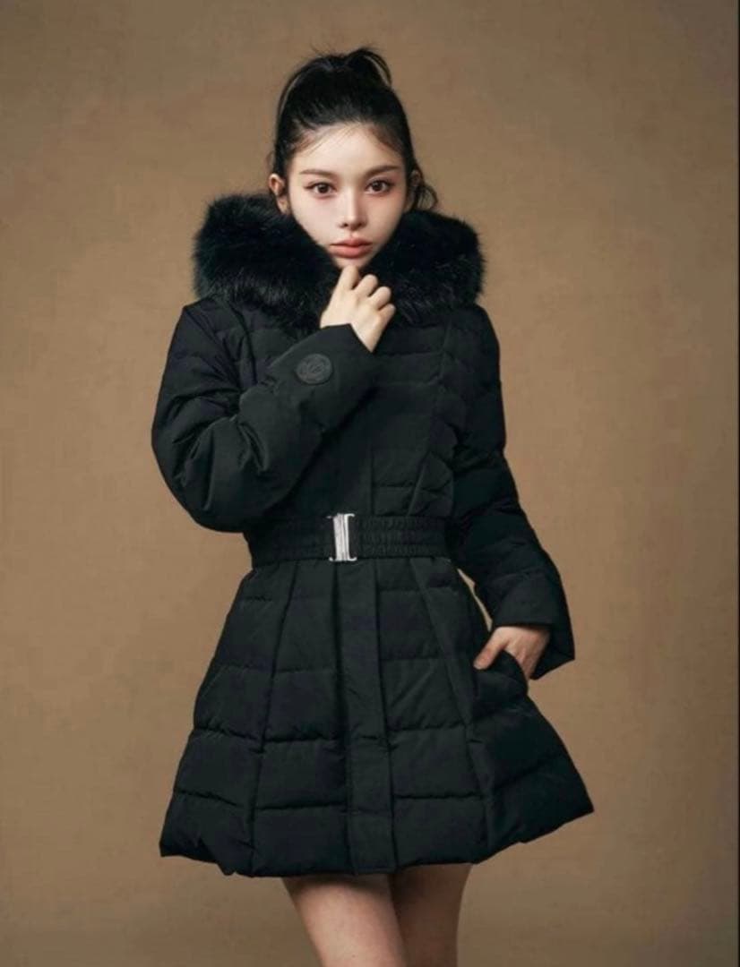 Darich ダーリッチ レディミディダウンコート ブラック M