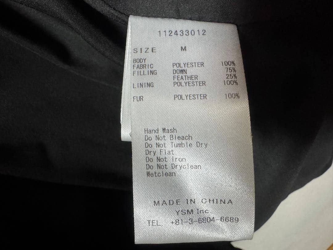 Darich ダーリッチ レディミディダウンコート ブラック M