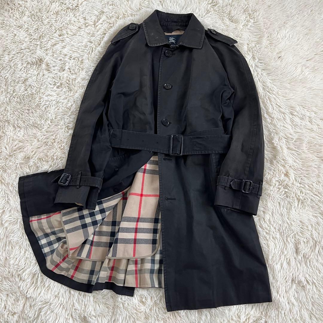 kk バーバリーロンドン　トレンチコート　ライナーベルト付き　大きいサイズ
