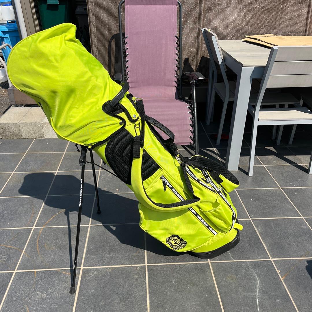 JACK BUNNY グリーン キャディバッグ　パーリーゲイツ　ジャックバニー