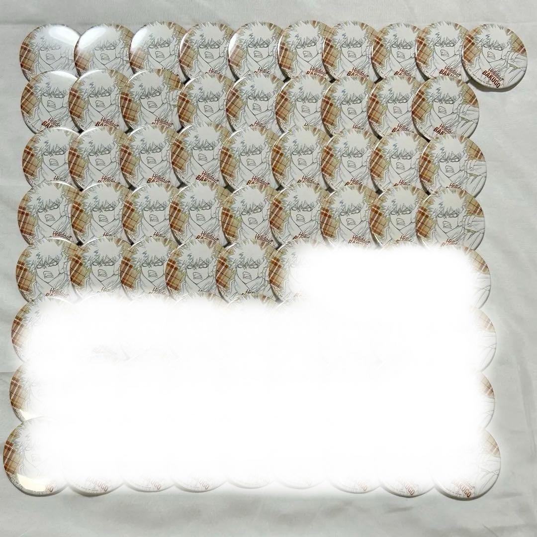 【もか】僕のヒーローアカデミア 爆豪勝己 缶バッジ 休日 原画 42点
