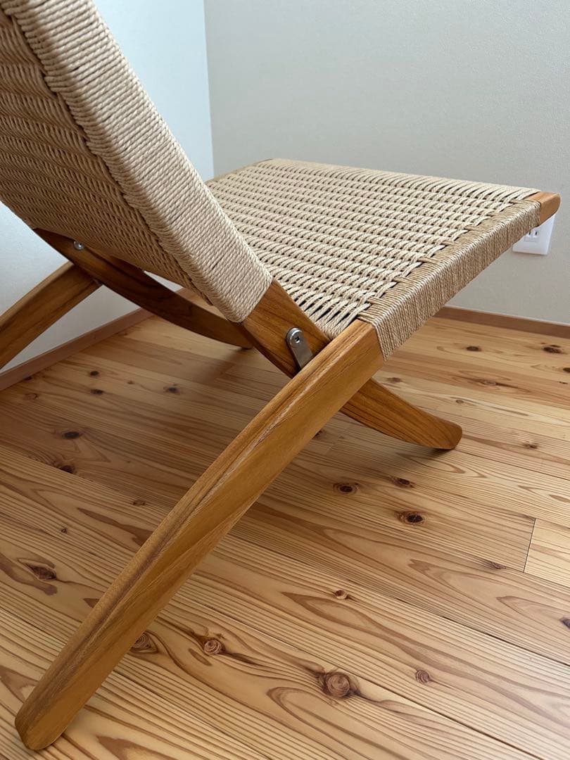 キューバチェア　アクタス限定　チーク材オイル仕上　ペーパーコード　カールハンセン