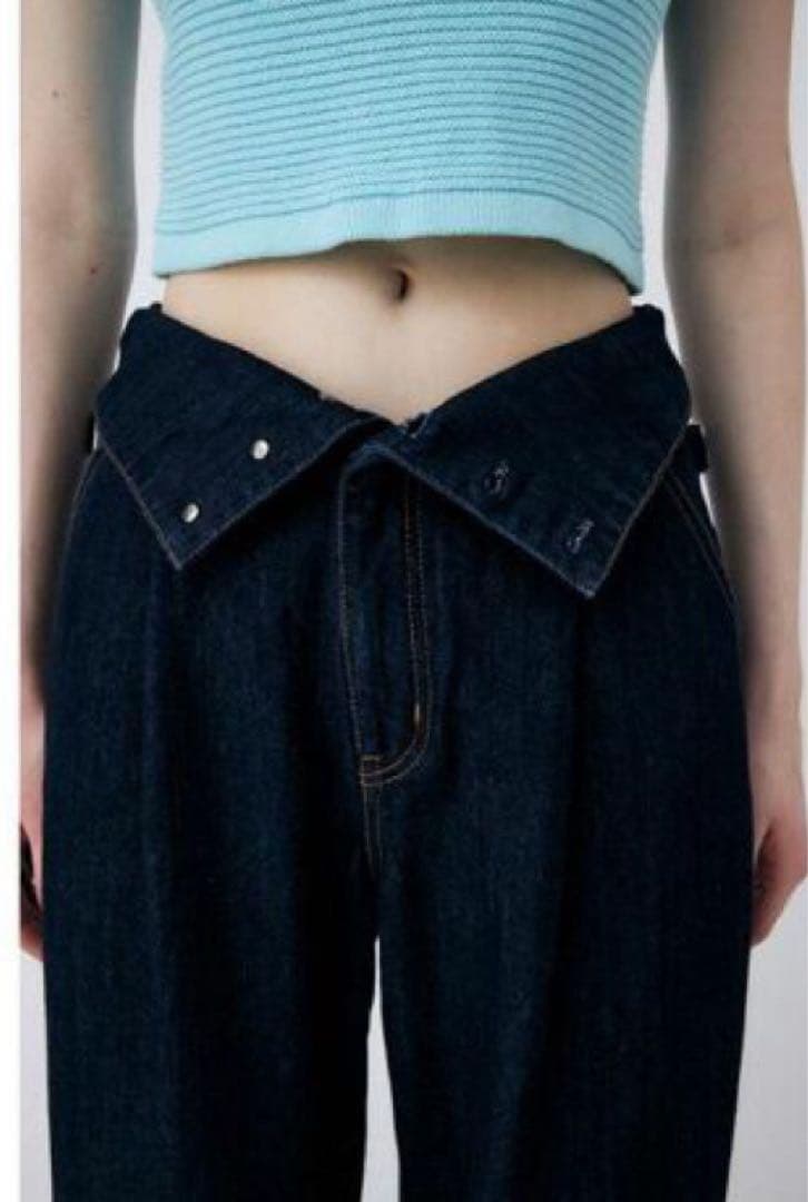 パンツ MOUSSY CORSET DESIGN BAGGY