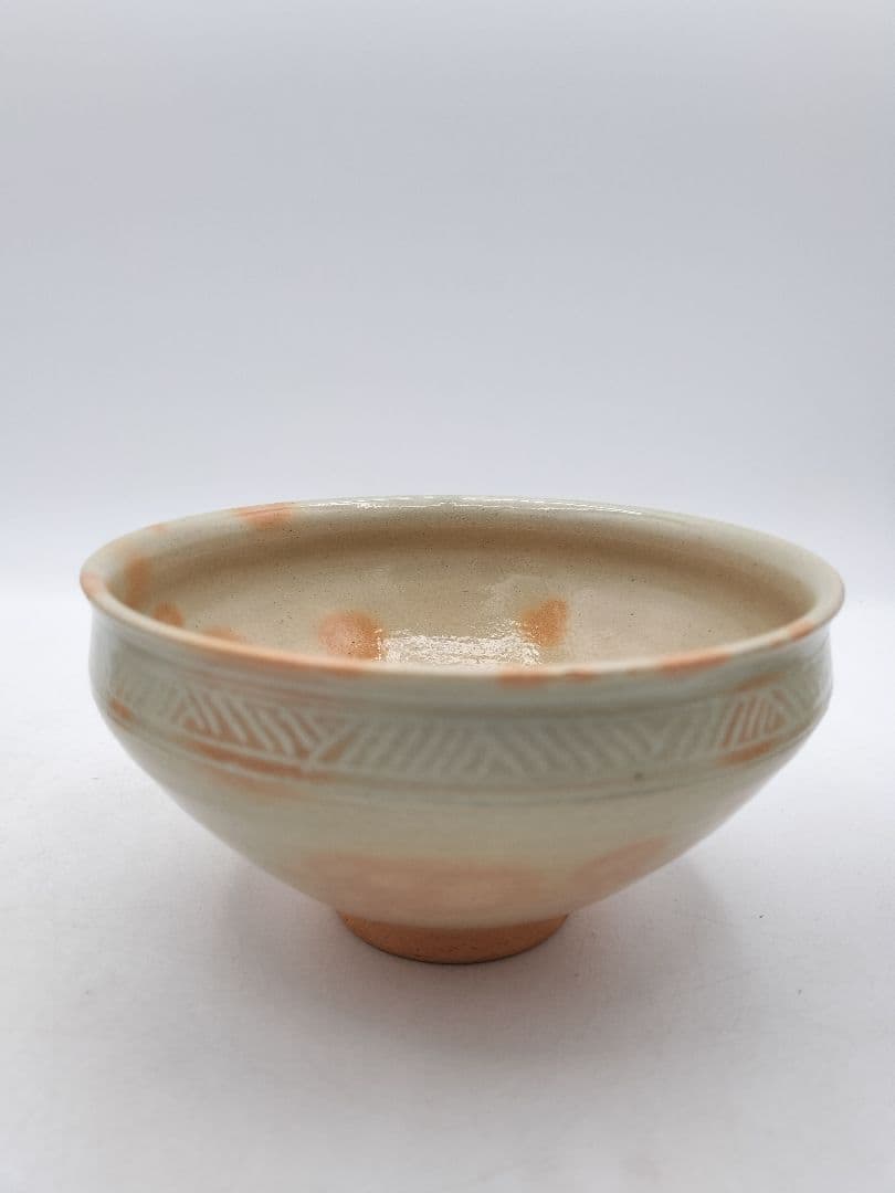 c926 数茶碗 御本 三島 翠峰 阿漕窯 8客　木箱 茶道具 古物