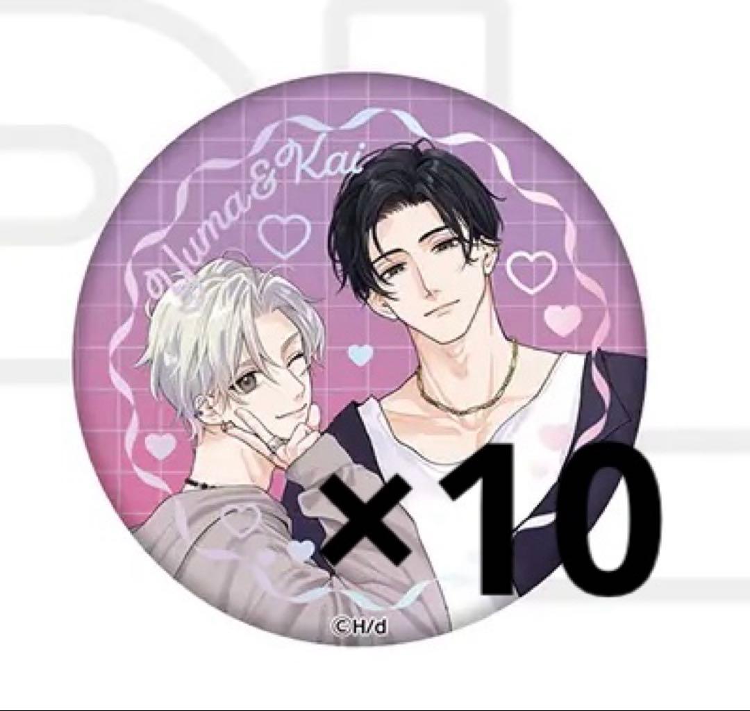 drap 25周年記念展 ジュエリー缶バッジ Hiカロリー 10点