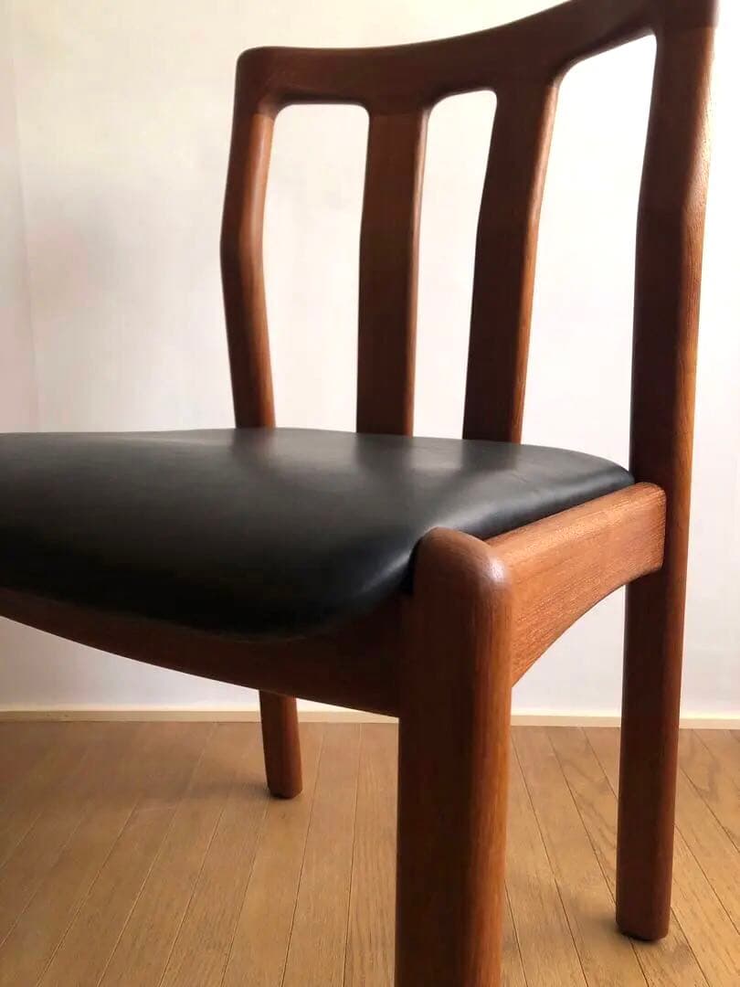 デンマーク dyrlund チーク無垢材チェア③ 北欧ヴィンテージ家具