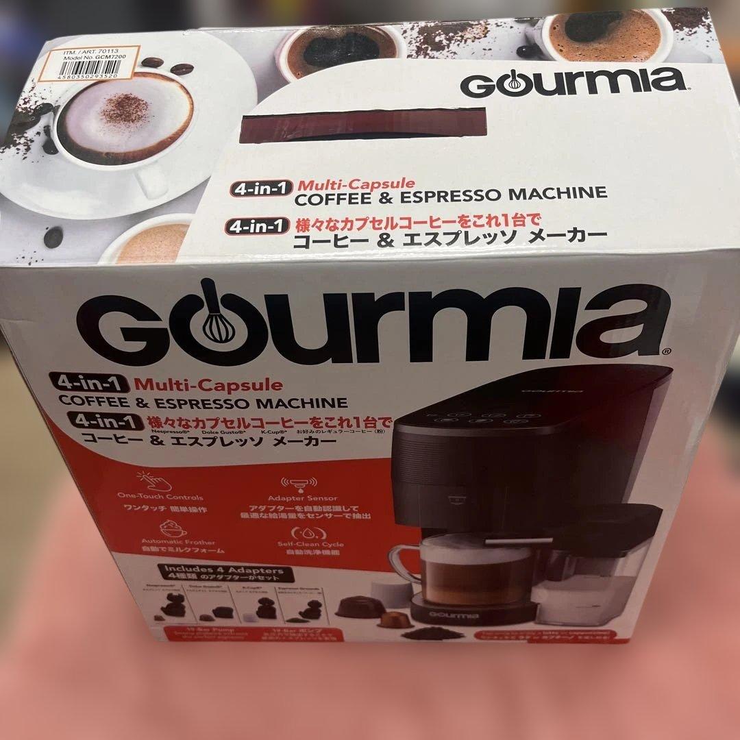 Gourmia 4-in-1 コーヒー・エスプレッソマシン