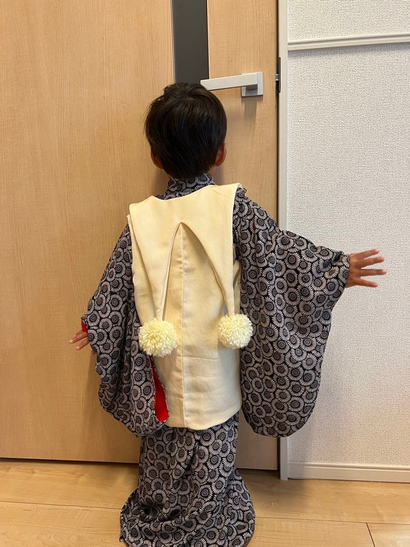 七五三　3歳　着物と被布セット