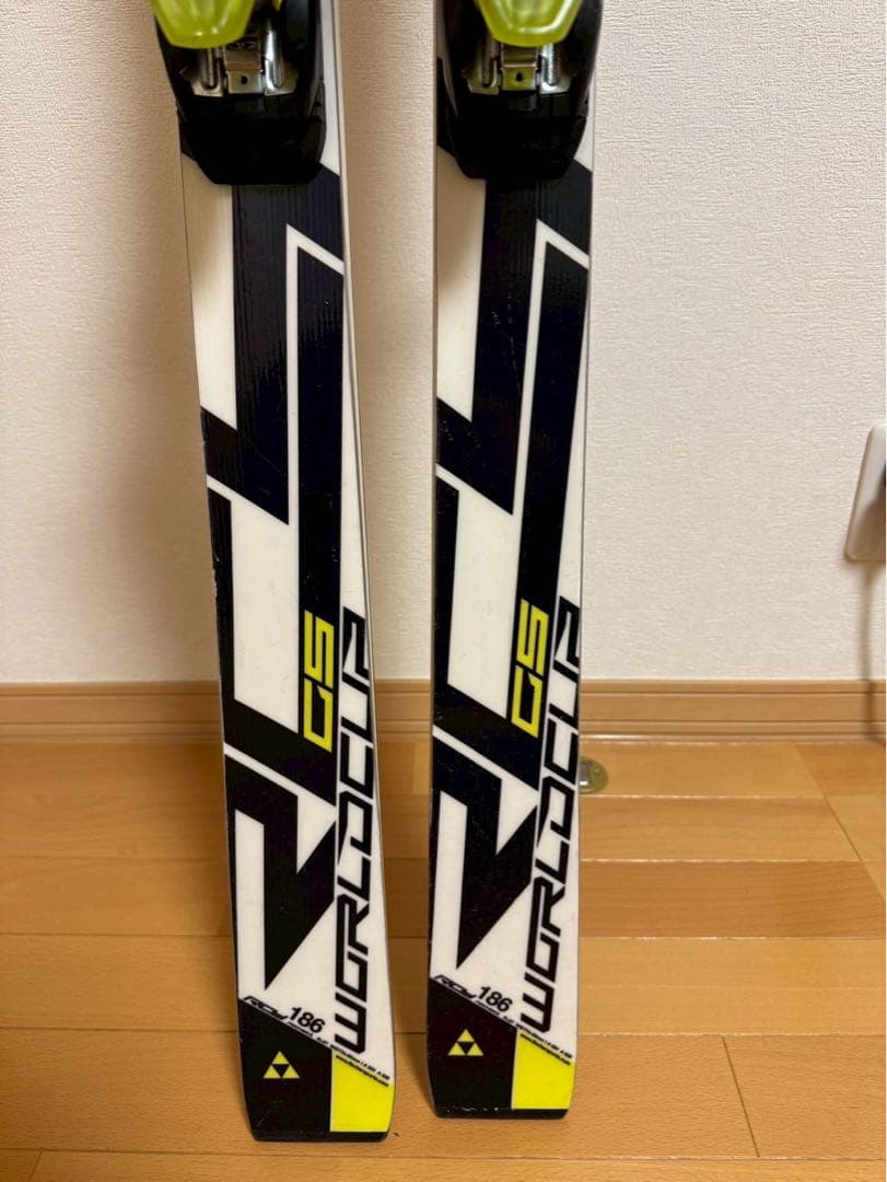 競技スキー板　ポール　スキーケース　セット