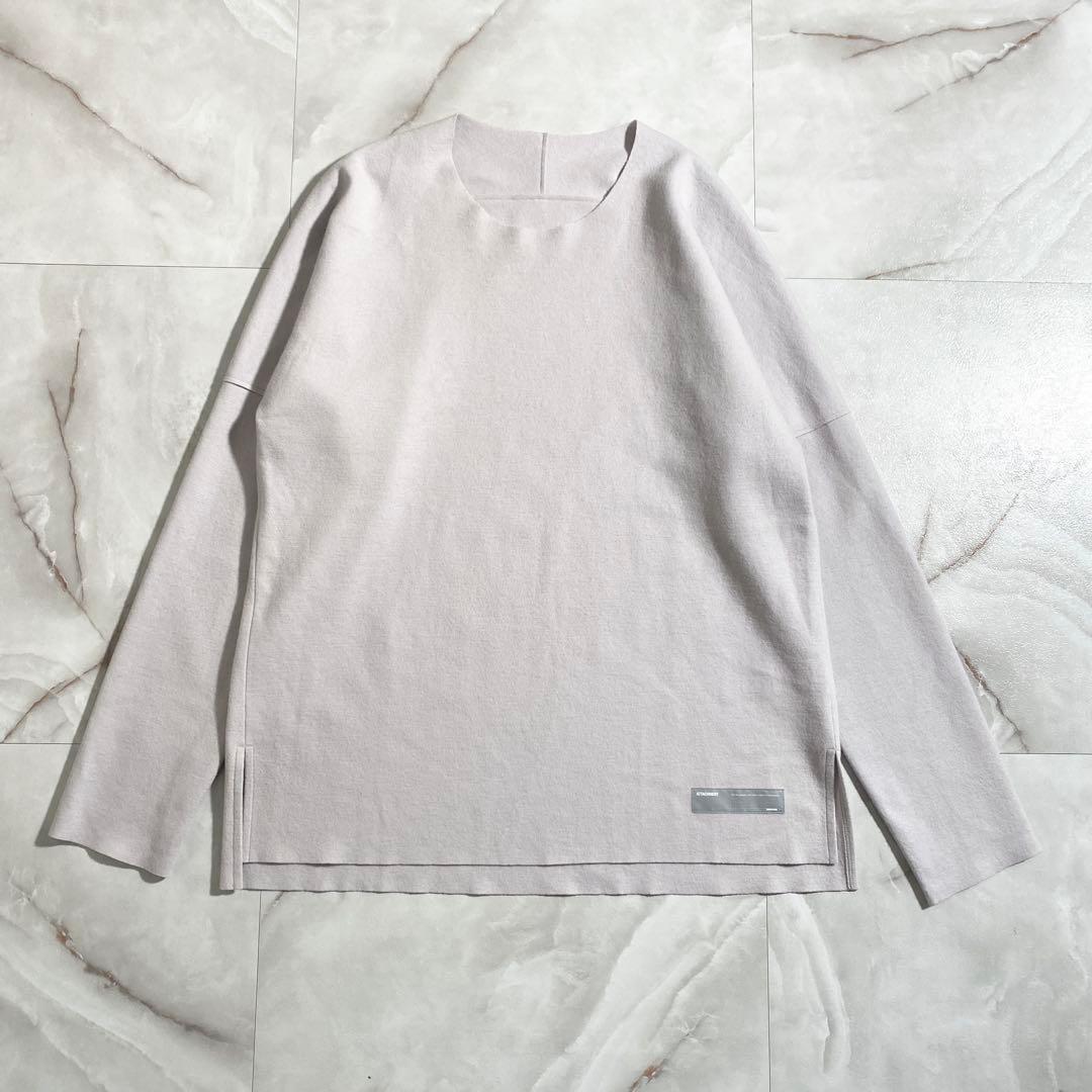 A18552 アタッチメント メルトンスムースクルーネックドルマンLS LG3