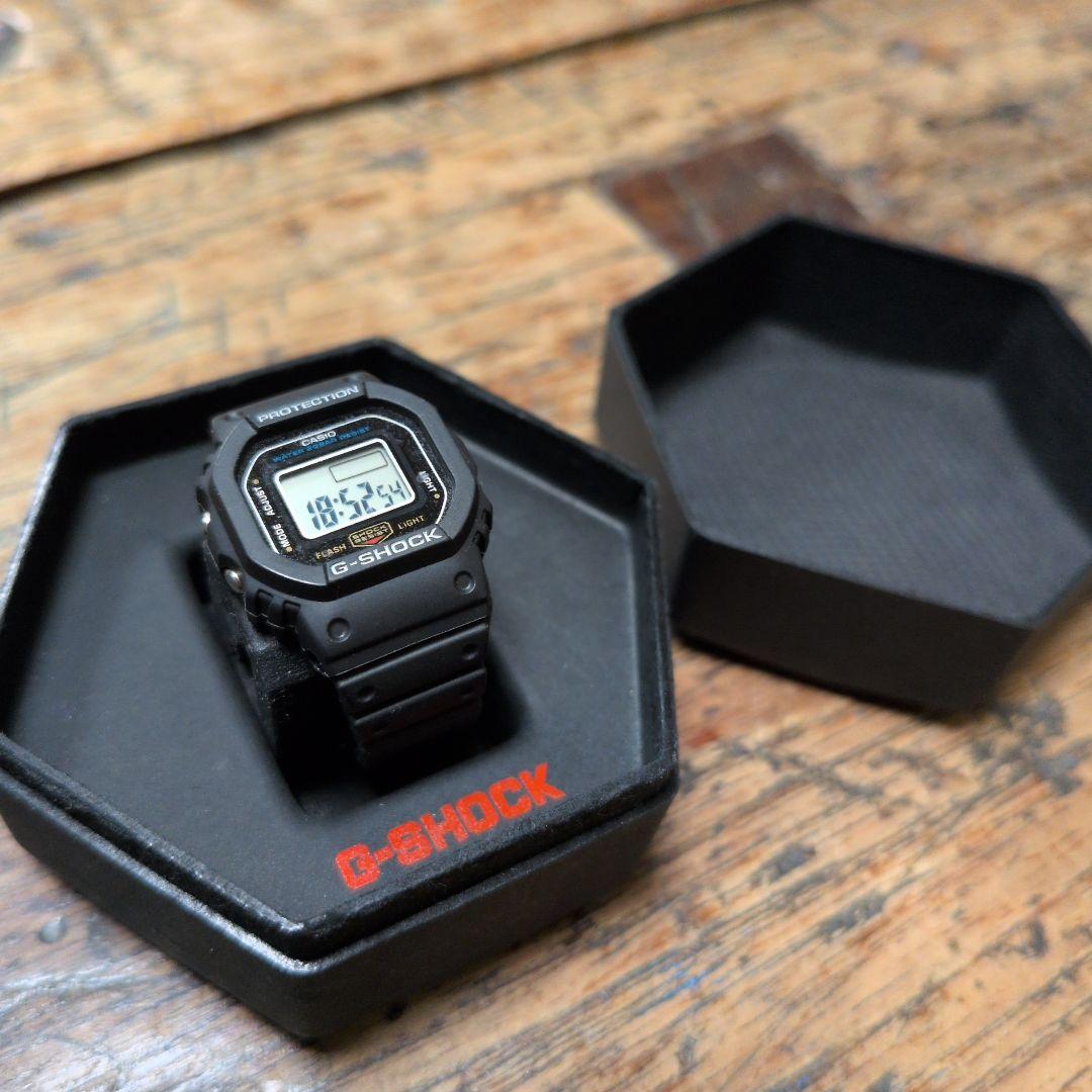 G-SHOCK （nano:リングウォッチ）DWN-5600 ブラック