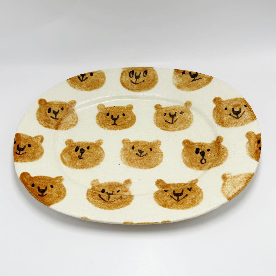 岡村友太郎 プレート くま　クマ