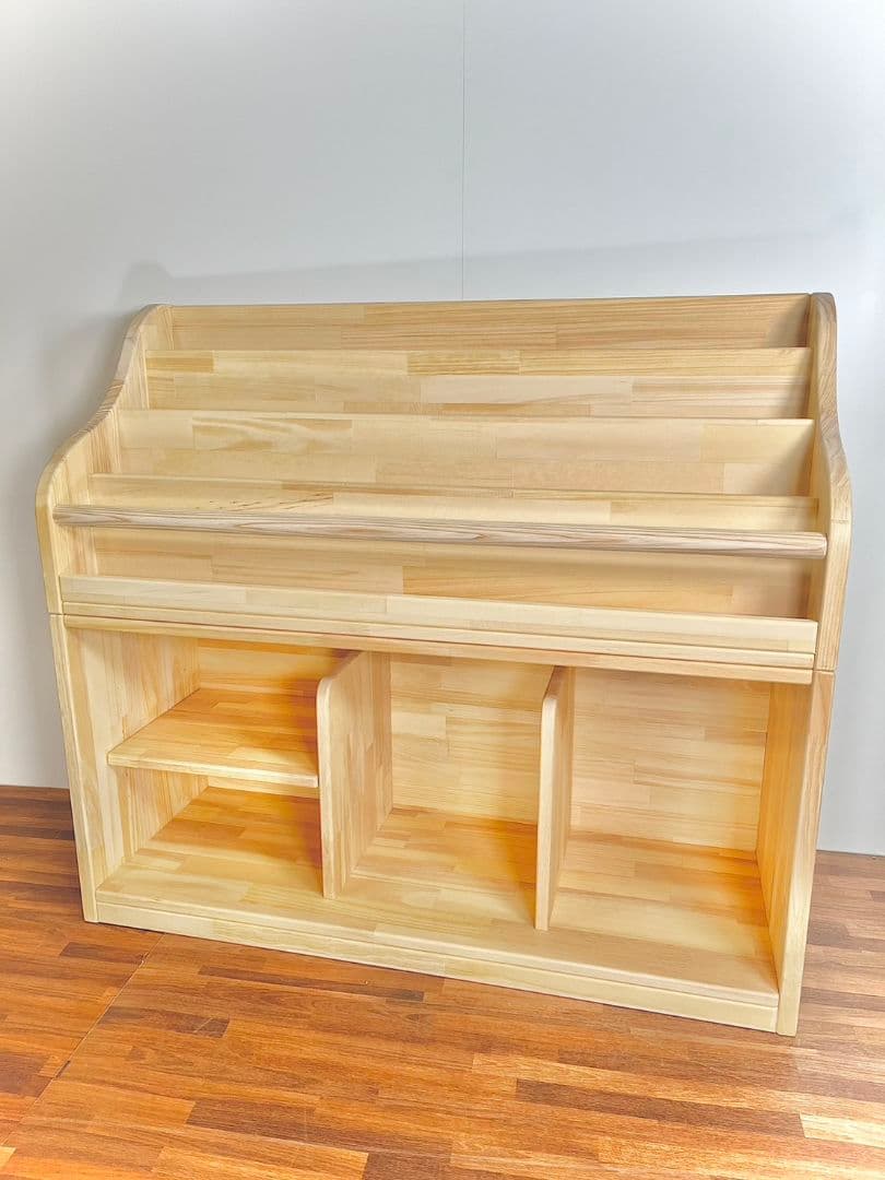 絵本棚　上下取り外しタイプ　　60日発送