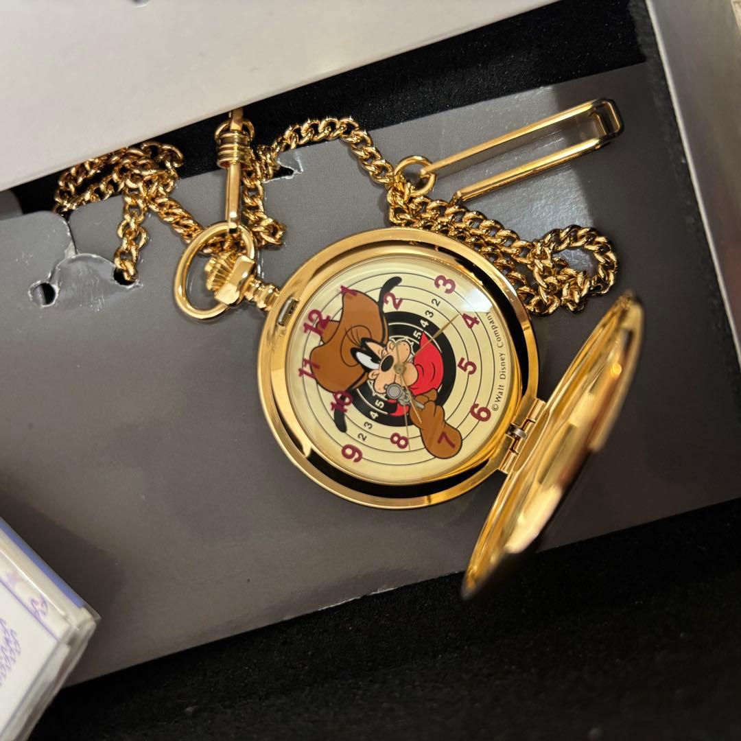 【限定商品】東京ディズニーランド グーフィー 懐中時計