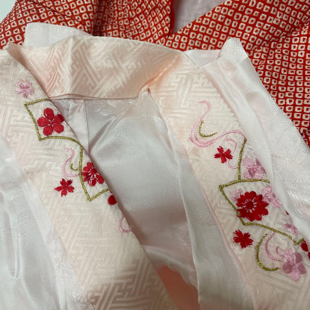 【正絹】総絞り★金刺繍★七五三★着物★小物