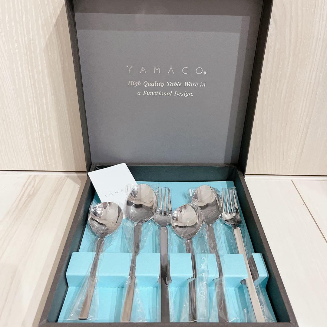 カトラリー 6本 スプーン フォーク 結婚祝 YAMACO 誕生日 プレゼント