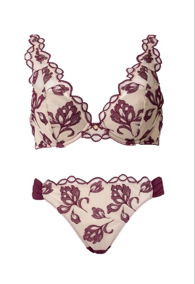 【新品未使用】Magnolia Tulle Lace Bra Set