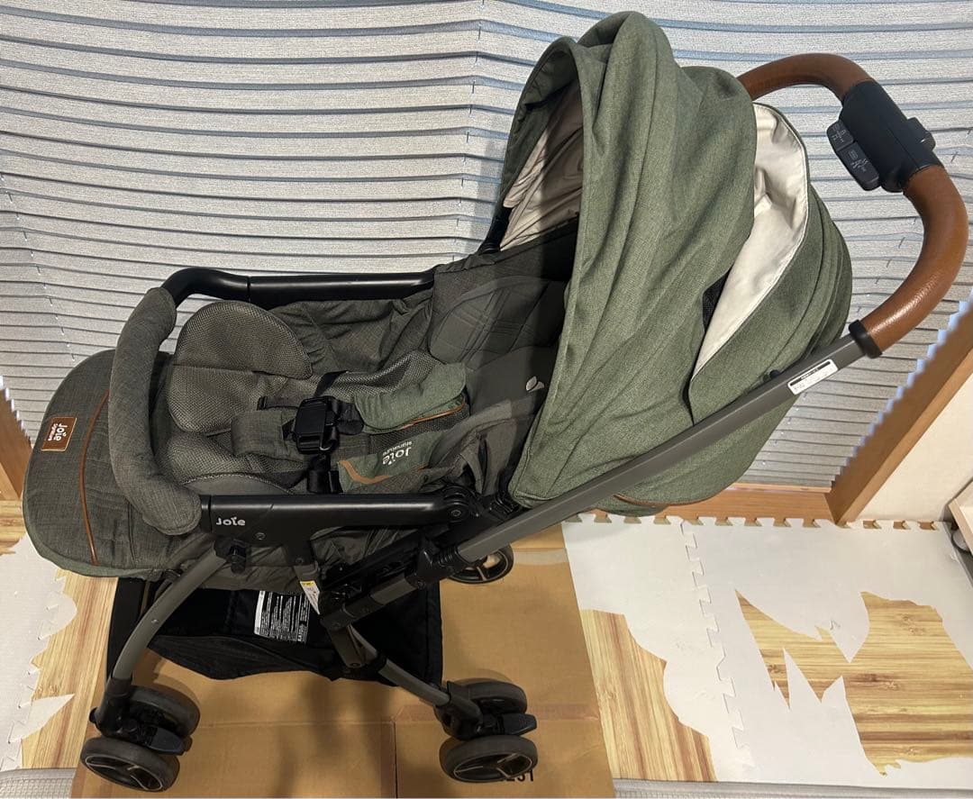 明日発　Joie ベビーカー スマバギ 4WD ドリフト カトージ　レインカバー