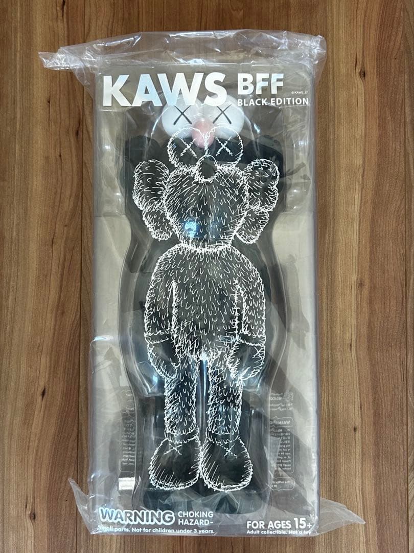 【正規品】KAWS MEDICOM TOY BFF BLACK EDITION