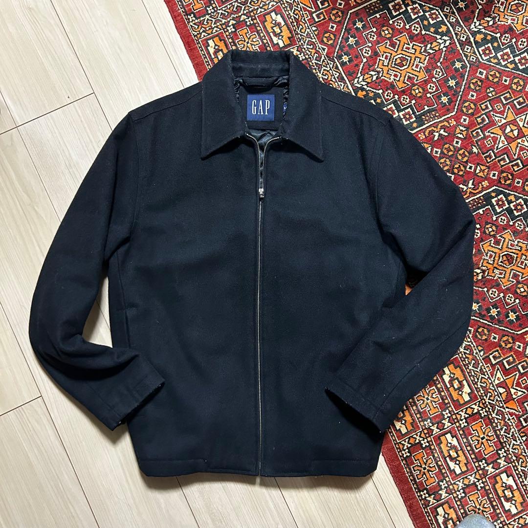 OLD GAP ブラック ジップアップジャケット ブルゾン