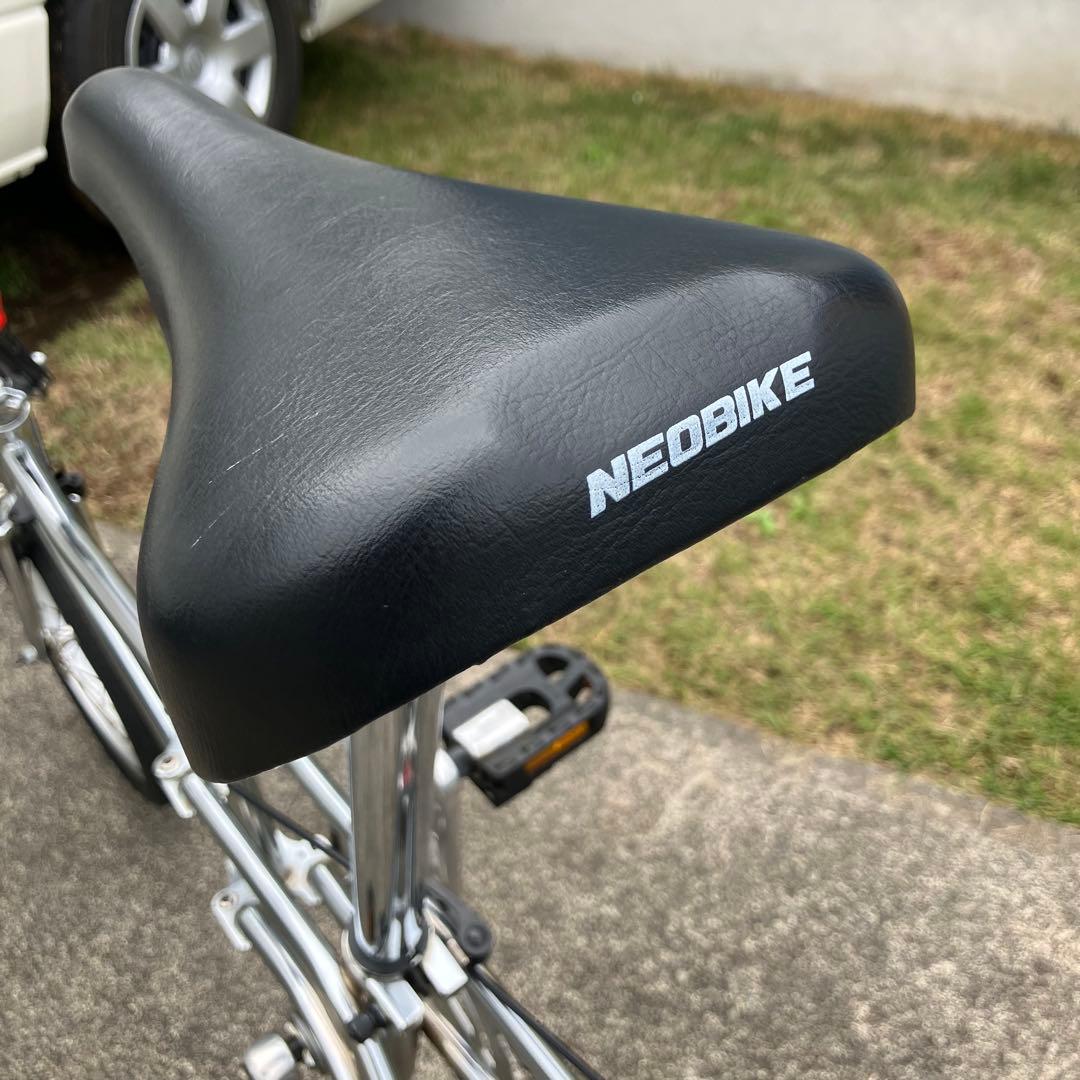 【レア】KIRA社　neo bike フルメッキ　折りたたみ自転車　台湾
