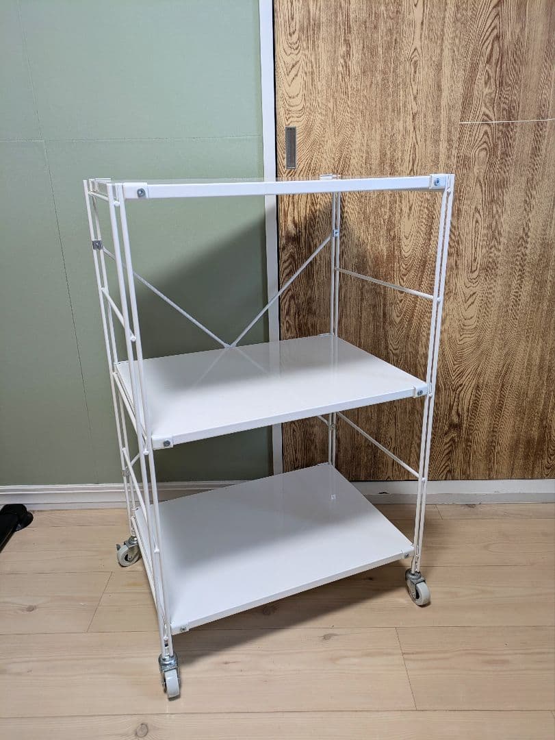 【値引き不可】無印　スチールユニットシェルフ　ホワイト