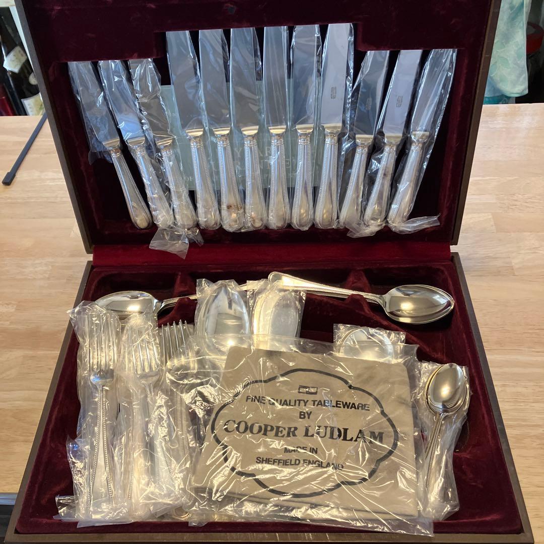 LATHAM & OWEN イギリス シルバー アンティーク カトラリー セット