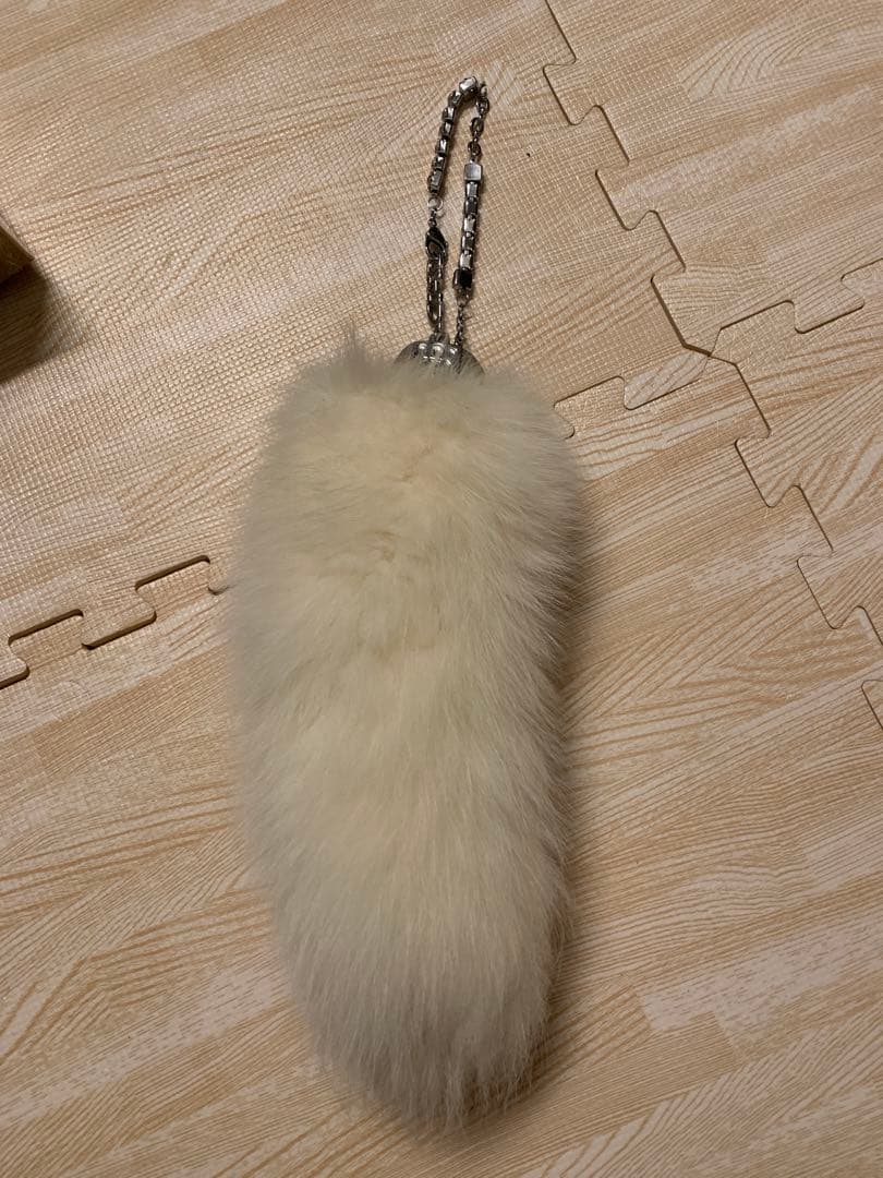 希少！D.A.D フォックスファークリスタルチェーン DAD GARSON