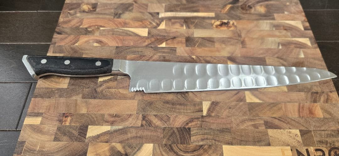 m*h様 glestainグレステン　牛刀 ステンレス 波形刃 30cm