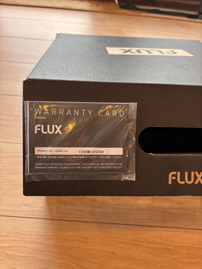 FLUX XF ブラック スノーボードビンディング