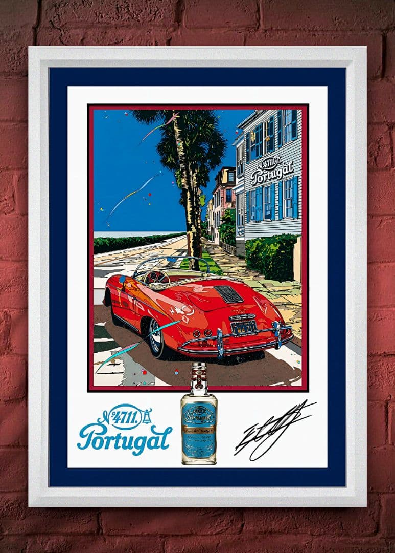 永井博・鈴木英人・わたせせいぞうPortugal【A4写真ポスター額装付７点】