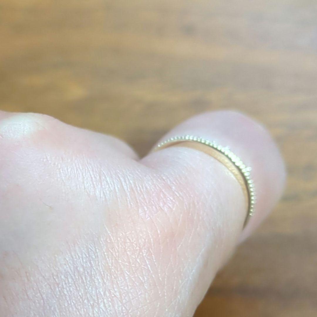 K10YGダイヤモンドリング