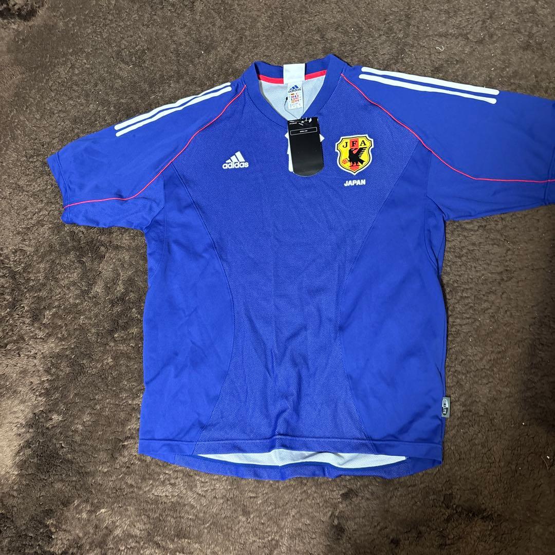 新品限定完売！アディダスサッカー日本代表ユニフォーム2XO/2002日韓WCAP