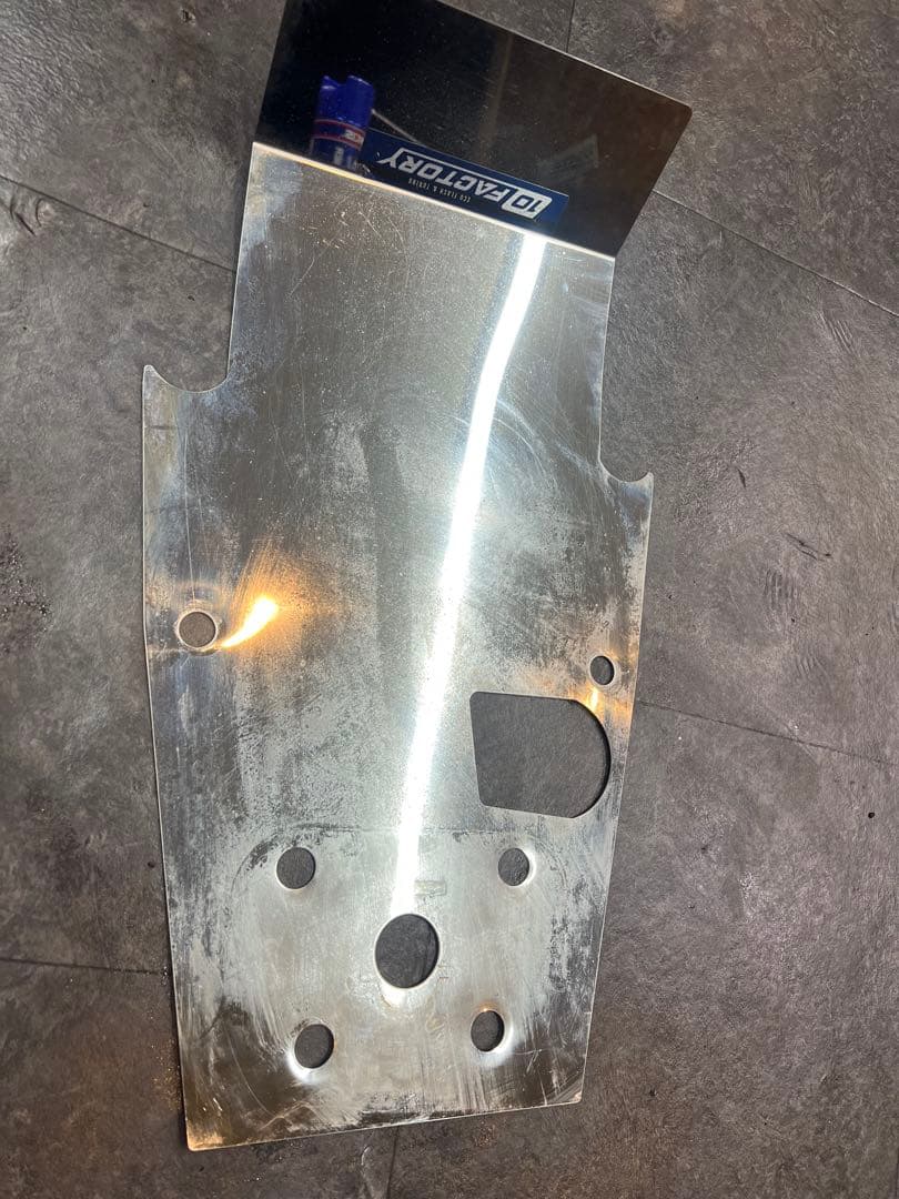 z900RS ポリッシュマイスター　ステンレスインナーフェンダー