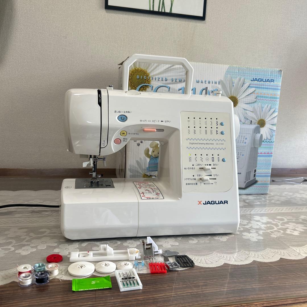 ★JAGUAR CC-1101 ジャガー ミシン おまけ付き