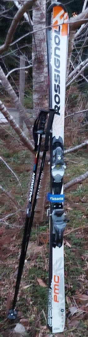 ROSSIGNOL ロシニョール スキー板 SALOMON ストックセット