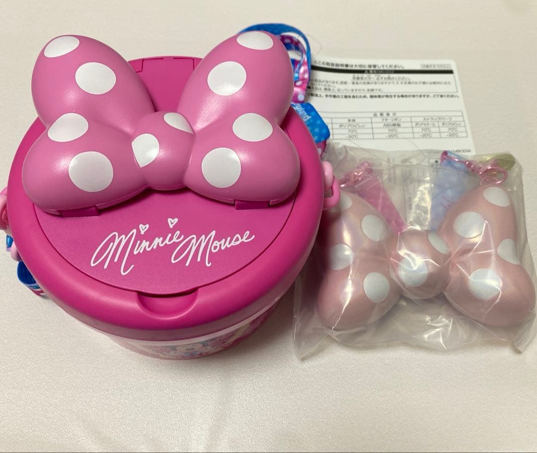 ディズニー　パルパルーザ　ミニー　ミニパル　ポップコーンバケット　スナックケース