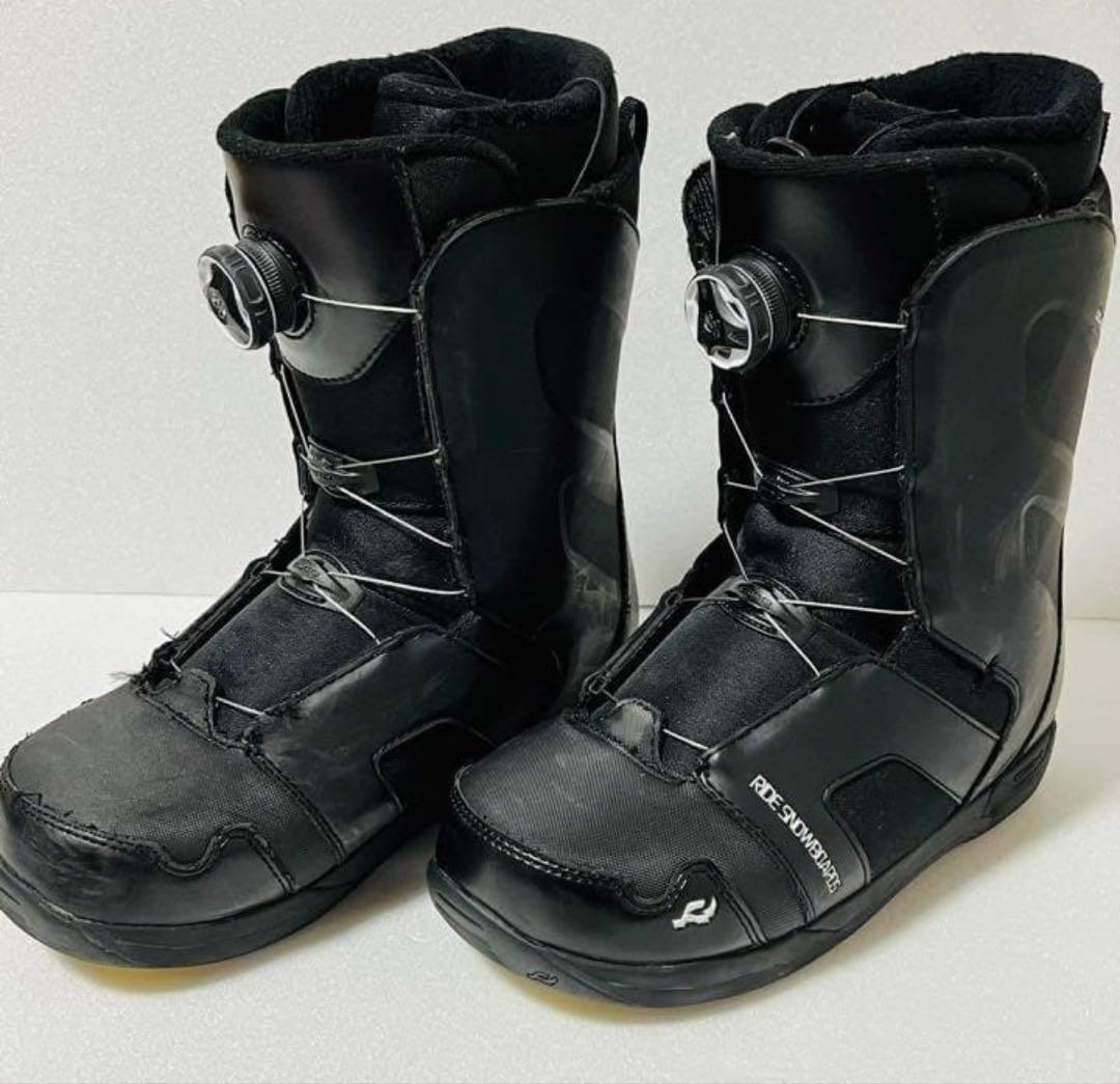 RIDE スノーボード ブーツ 26.5cm 黒 BoAボアワイヤーダイヤル