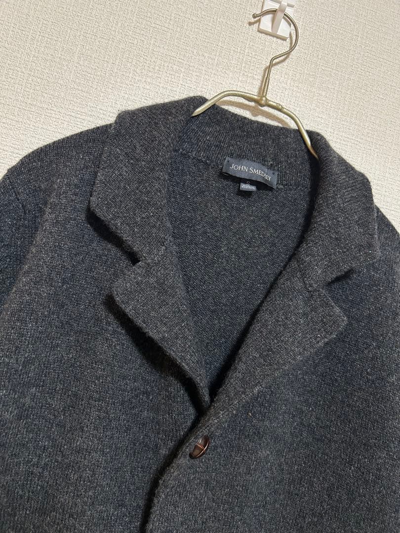 JOHN SMEDLEY ジョンスメドレー カシミヤ混 カーディガンジャケット