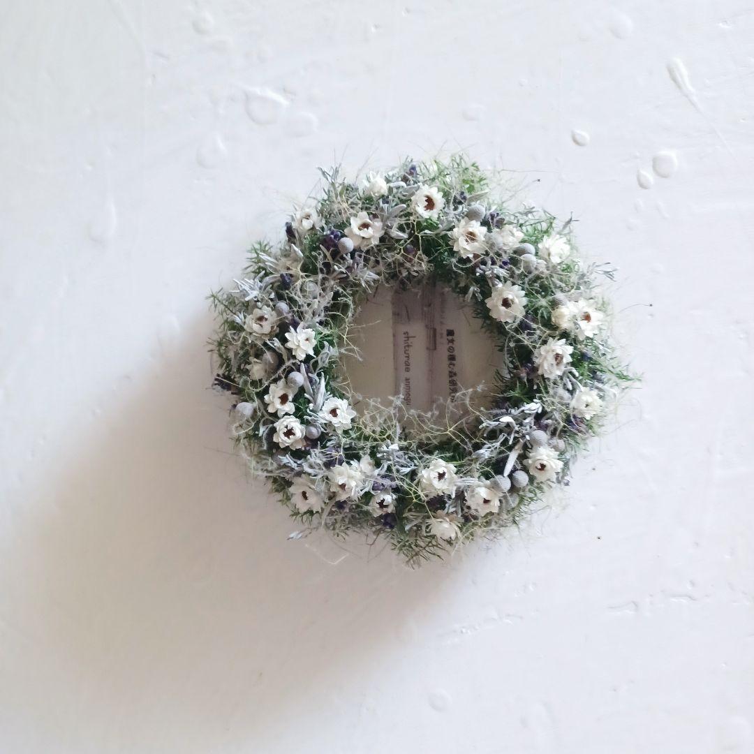 【魔女の棲む森 ～asamoya～】ドライフラワー リース