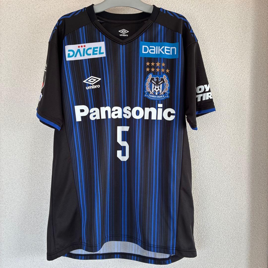 ガンバ大阪　三浦MIURA 5 ユニフォームM-L