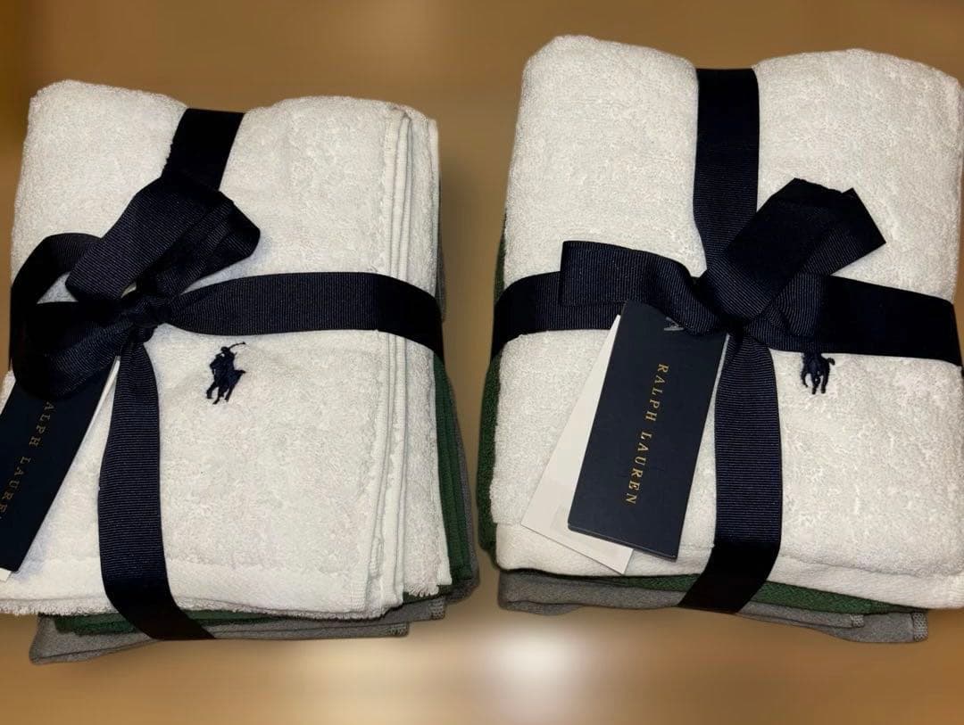 【road♡m】　ラルフローレン　フェイスタオルセット 3色