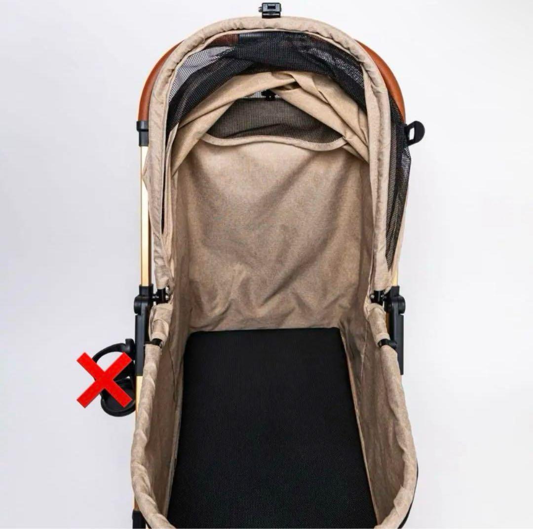 美品 ペットカート バギー 4輪 ワンタッチ 折り畳み 軽量 コンパクト