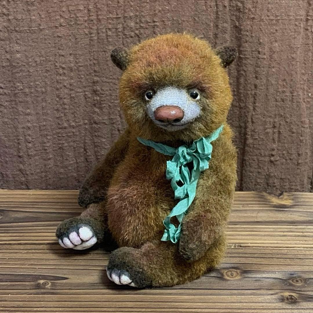 お鼻が大きいくまさん アーティストベア 海外作家様 ハンドメイド テディベア