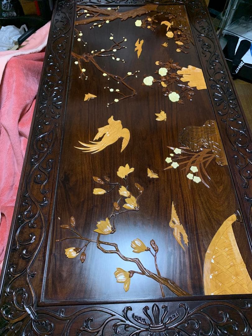 大幅値下げ‼️古美術　中国　骨董品　机　詳細不明