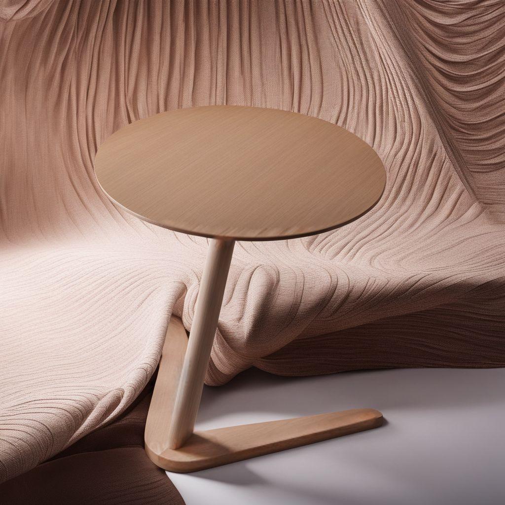 高級感溢れるラバーウッド シンプル北欧スタイルテーブル