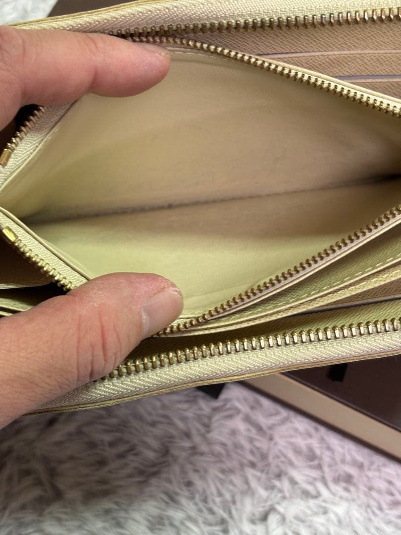4*☆様 ルイヴィトン ダミエ ジッピーウォレット ラウンドファスナー長財布