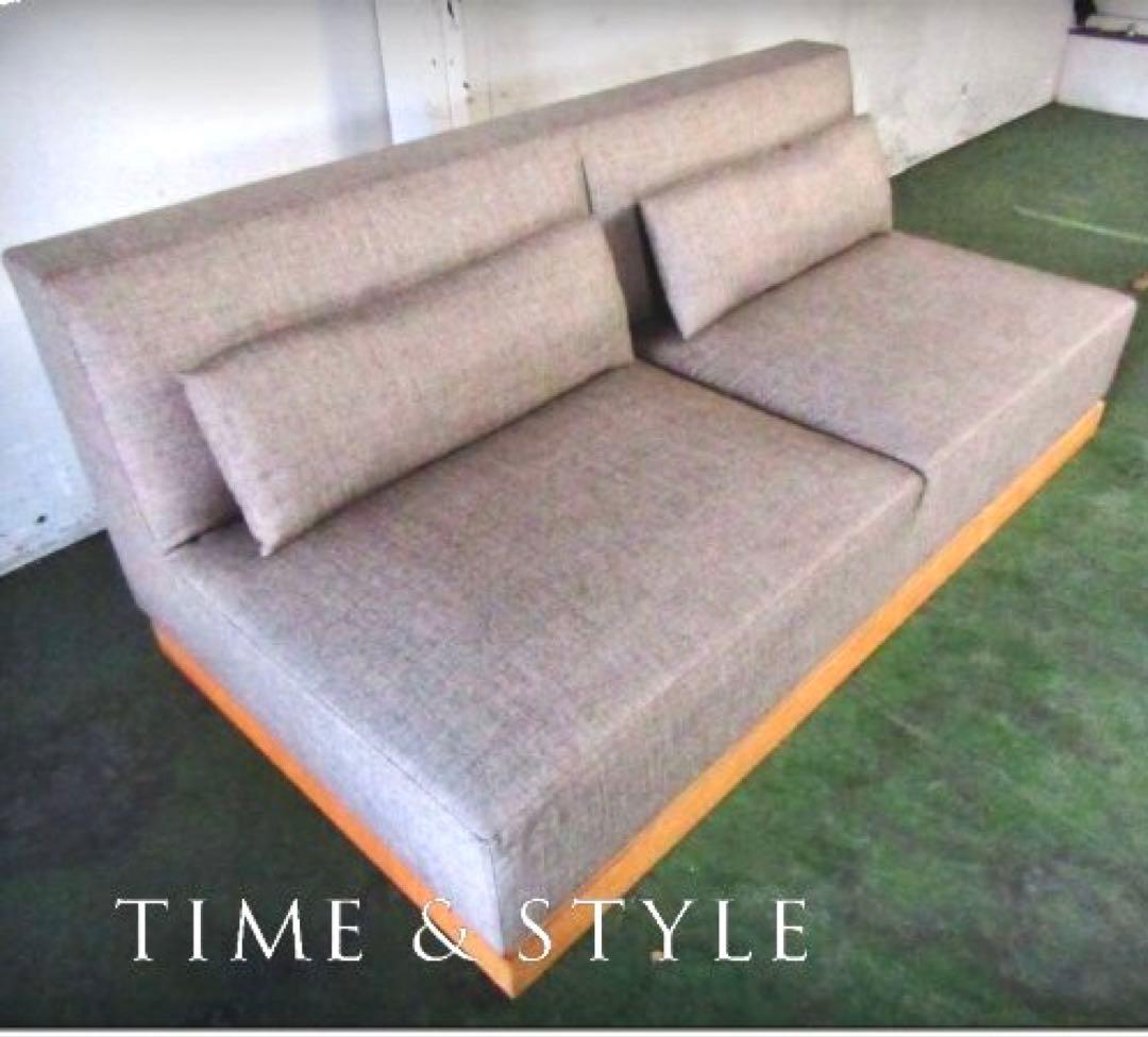 TIME&STYLEタイムアンドスタイル リビングスケープ2人掛けソファ